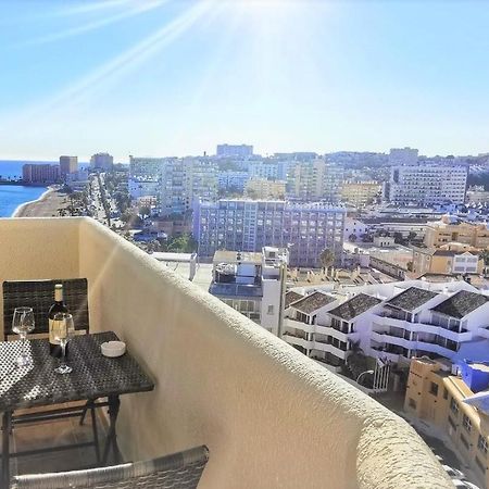 Benalmadena Front Line Sea View 1 Bedroom Large Apartment Bagian luar foto
